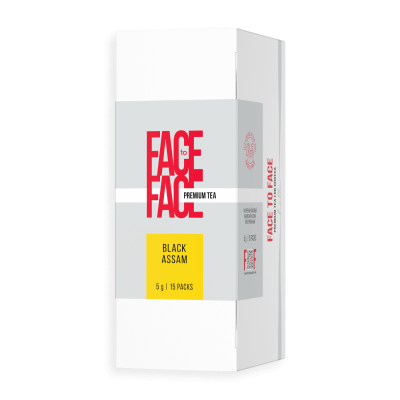Чай Black Assam чёрный в грандпаках 15пакетиков*5г Face to Face