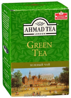 Чай Ahmad Tea зеленый листовой 200г