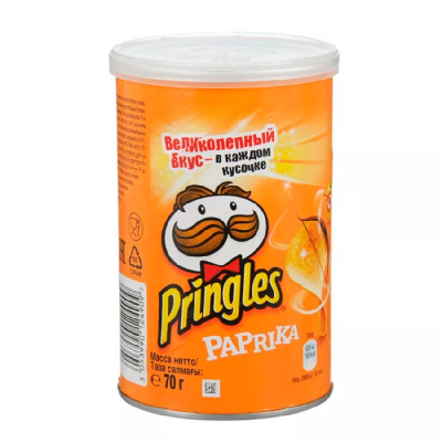 Чипсы Pringles паприка 70г
