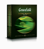 Чай GREENFIELD Flying Dragon зеленый 100пакетиков*2г