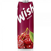 Сок Wish вишня 1л