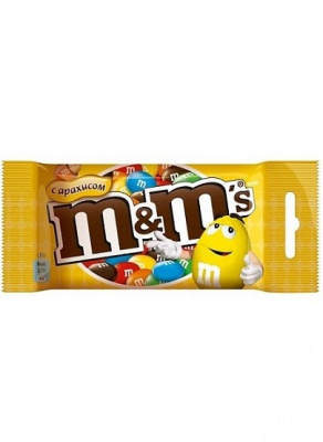 Драже M&M's с арахисом 45г