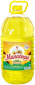 Масло Миладора подсолнечное рафинированное 5л