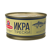Икра Санта Бремор трески 130г  