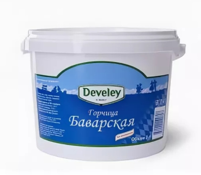 Горчица Develey Баварская сладкая 2л