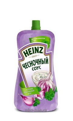 Соус Heinz чесночный 230г