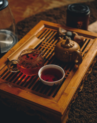 Чай JustMont Да Хун Пао темный улун красный 50г