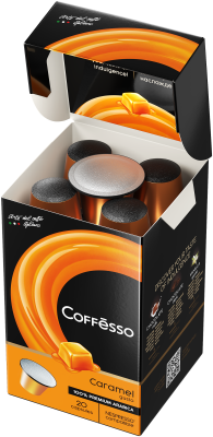 Кофе Coffesso Aroma Caramel в капсулах 5г*20шт