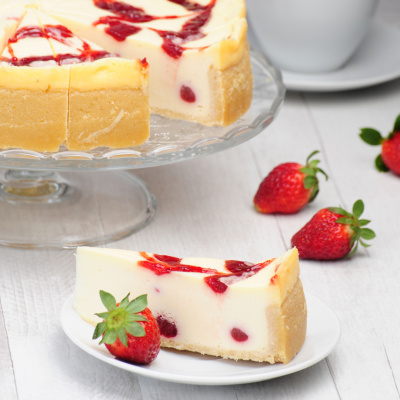 Чизкейк Клубничный 20 порций 2кг Десерт Фентези