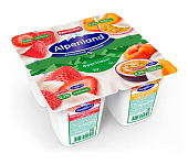 Йогурт Alpenland клубника-персик-маракуйя 0,3% 95г