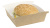 Лоток бумажный жиростойкий для гамбургера COMBI BOX крафт 800мл 120*120*65мм 1уп*90шт 