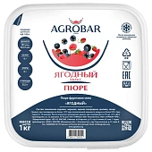 Пюре Агробар (AGROBAR) ягодный микс с/м 1кг