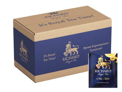 Чай RICHARD Lord Grey черный ароматизированный 200шт*1,7г сашет