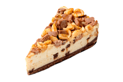 Чизкейк CHEESEBERRY Карамельный с арахисом 12 порций 1,2кг