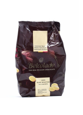 Шоколад Belcolade белый 29,5% 1кг
