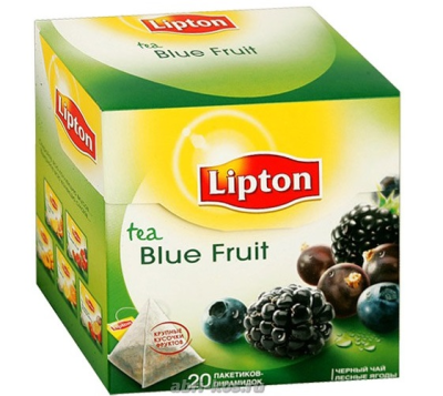 Чай Lipton Blue Fruit Tea 20пак*1,8г