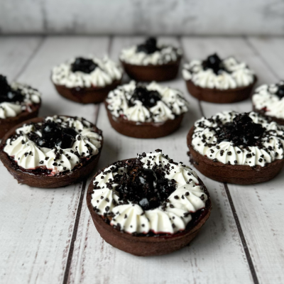 Пирожное Тарталетка Шоколадная с вишней 9шт 1080г Десерт Фентези