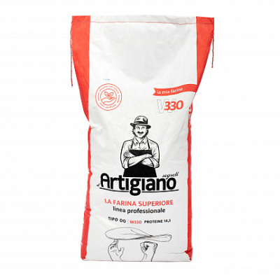 Мука для пиццы Artigiano La Farina Superiore W330 25кг 