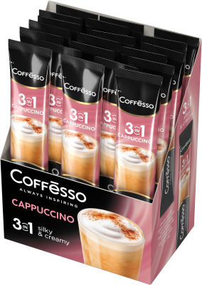 Кофе Coffesso Cappuccino 3в1 20пак*15г