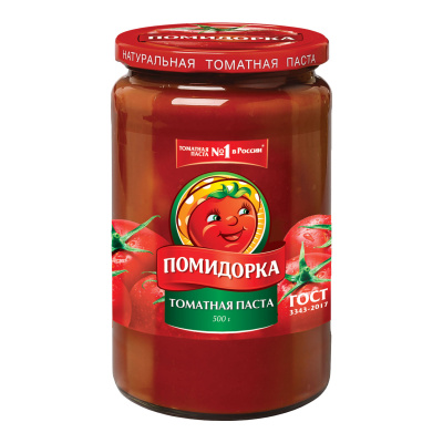 Паста Помидорка томатная ст/б 480мл