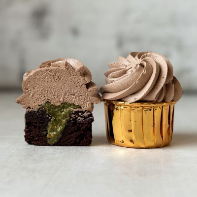 Пирожное Капкейк Дубайский шоколад 62г*16шт 992г Десерт Фентези