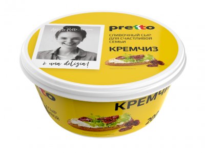 Сыр Pretto Кремчиз сливочный 70% 200г