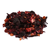 Чай КультКофе Огненная вишня черный ароматизированный 150г