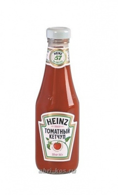 Кетчуп Heinz томатный 342г