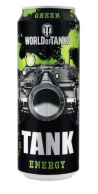 Напиток  TANK Green энергетический 0,45л