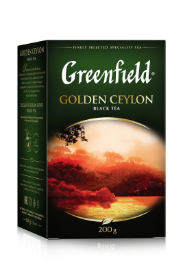 Чай GREENFIELD Golden Ceylon черный 200г