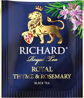 Чай RICHARD Royal Thyme and Rosemary черный 100шт*2г сашет