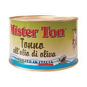 Тунец Mister Ton филе ломтики в оливковом масле 1,65кг