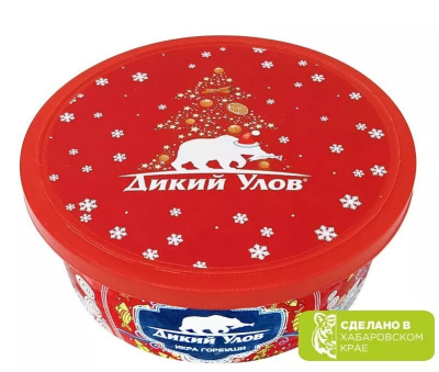 Икра горбуши лососевая зернистая с/м 200г пл/б ключ Дикий улов