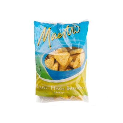 Хэшбраун Maestro картофельные треугольники с/м 2,5кг Agristo