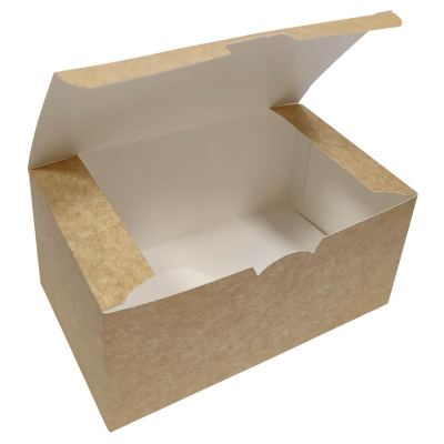 Упаковка для наггетсов 150*91*70мм 900мл ECO Fast Food Box L 1уп*500шт