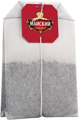 Чай черный Майский Корона Российской Империи крупнолистовой 100пакетиков*2г