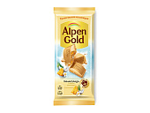 Шоколад ALPEN GOLD Пинаколада в белом шоколаде с фруктовыми кусочками 80г