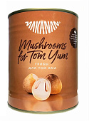 Грибы консервированные MAKANAN для супа Том Ям 800г