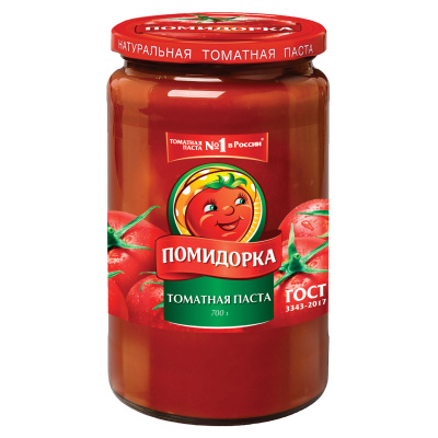 Паста Помидорка томатная ст/б 720мл