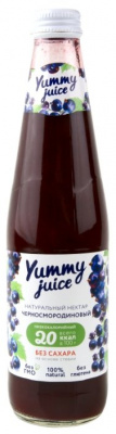 Нектар Yummy juice черносмородиновый без сахара 500мл