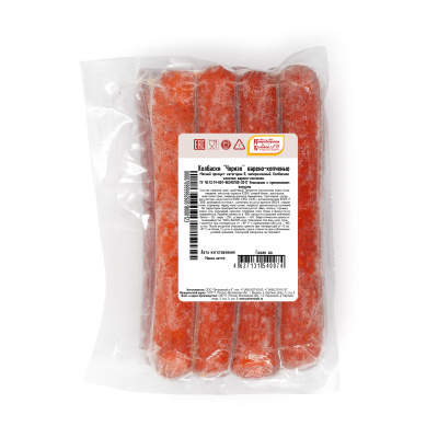 Колбаски Петродворские Колбасы для хот-дога Чоризо с/м в/у 100г*8шт