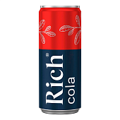 Напиток Кока-Кола Rich Cola 0,33л ж/б