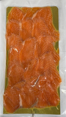 Форель слайсы слабосоленая в/у с/м 500г МАРИНИСТ