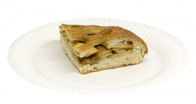 Тарелки Snack Plate бумажные белые мелованные 180мм 100шт