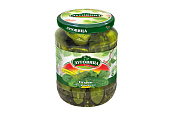 Огурцы Луговица маринованные 6-9см 680г