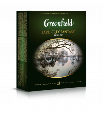 Чай GREENFIELD Earl Grey Fantasy 100пакетиков*2г