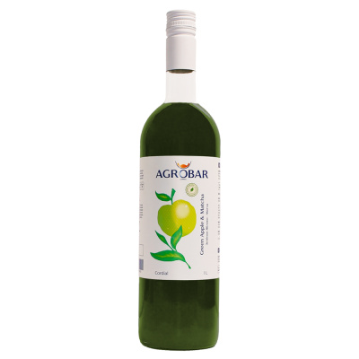 Кордиал AGROBAR Зелёное яблоко-Матча 1л