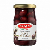 Оливки Каламата с косточкой 290г IPOSEA