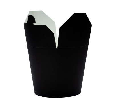 Чайна-бокс черный с круглым дном 700мл 1уп*48шт 