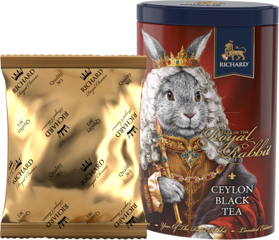 Чай RICHARD Year of the Royal Rabbit King черный крупнолистовой 80г        